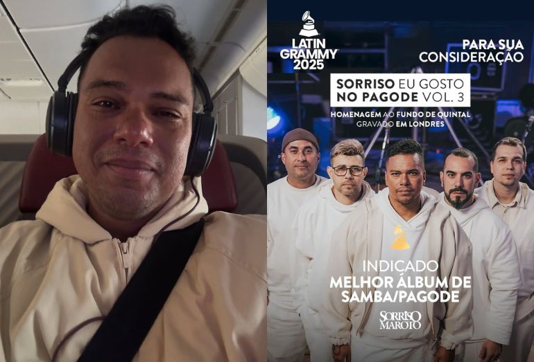 Bruno Cardoso celebra indicação do Sorriso Maroto ao Grammy Latino: 