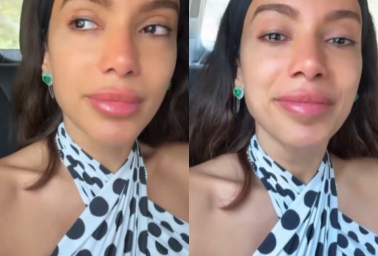 Anitta se emociona ao assistir audiovisual de “Equilivrium II” pela primeira vez: “Trabalho mais lindo”